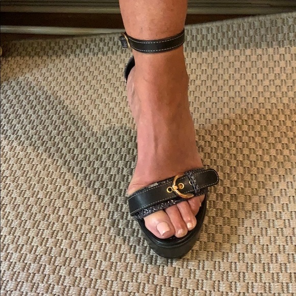 High wedge sandals - Picture 2 of 4